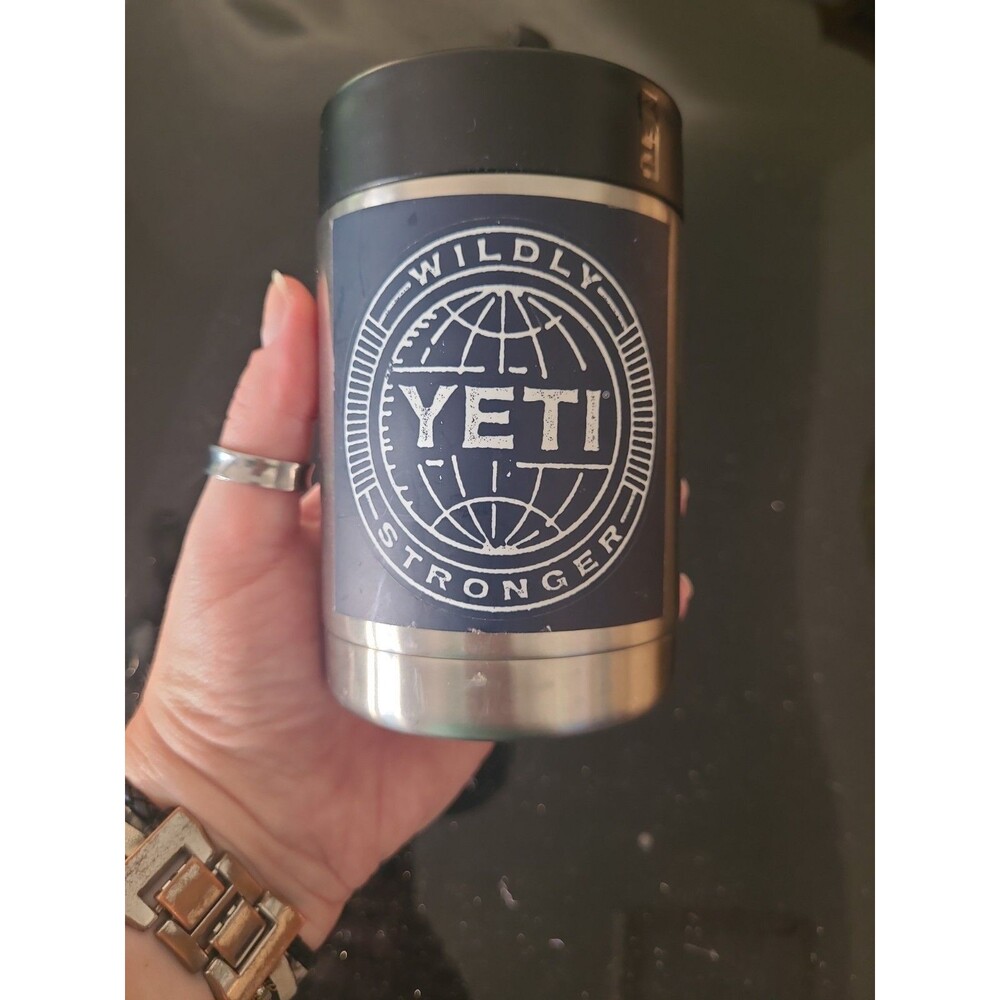 Wildly YETI Metal Koozie